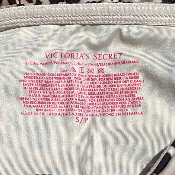 Victoria Secret Tan Shaping Dress Leopard One-piece Bathing Suit - Picture 10 of 10